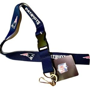 New New England Patriots Lanyard NWT